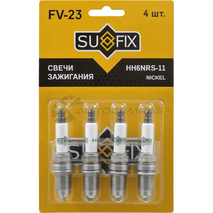 Свеча зажигания SUFIX CV 92P6 FV23 1441153570 - Изображение 1
