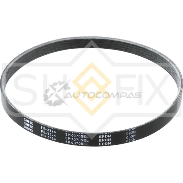 Ремень поликлиновой эластичный (5PK705E) SUFIX FSW 1D4Y FB-3324 1441192819