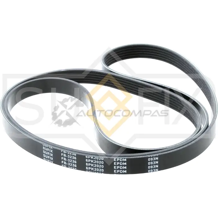 Ремень поликлиновой (6PK2020) SUFIX 1441192891 FB-3236 FA FRP