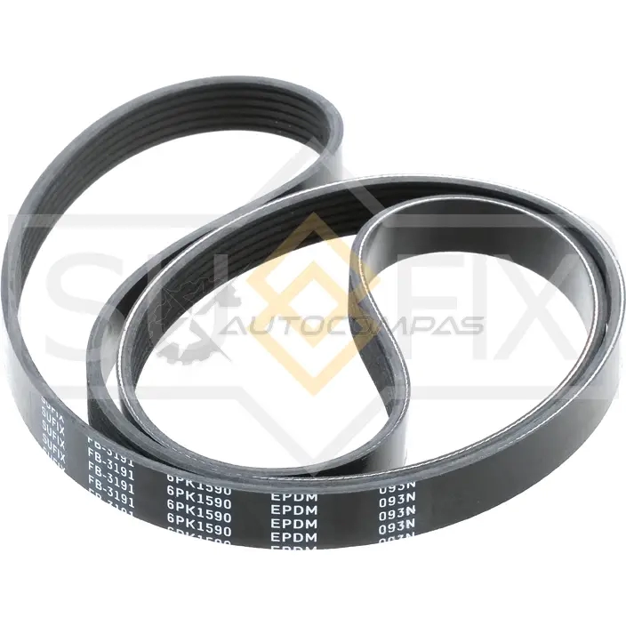 Ремень поликлиновой (6PK1590) SUFIX FB-3191 1441192897 5 BHM82