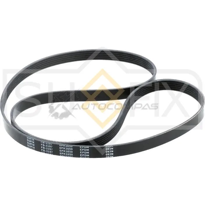 Ремень поликлиновой (6PK1650) SUFIX FB-3197 S VW524H 1441192903