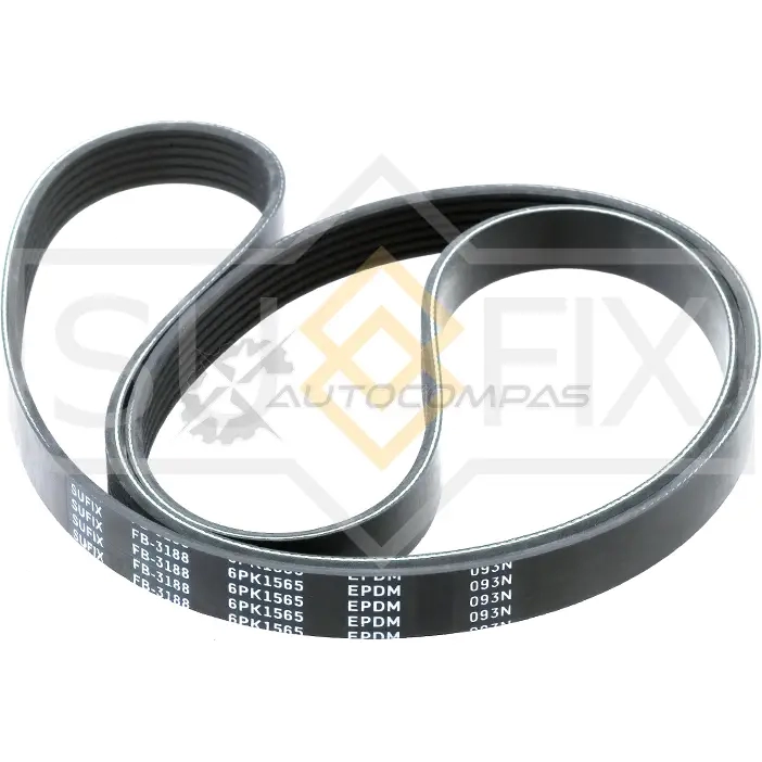 Ремень поликлиновой (6PK1565) SUFIX 28P V5V FB-3188 1441192944