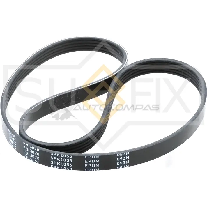 Ремень поликлиновой (5PK1053) SUFIX 1441193015 G PARB9 FB-3070 изображение 0