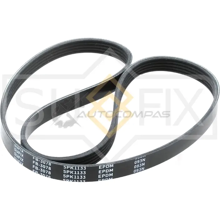 Ремень поликлиновой (5PK1133) SUFIX 6BCC N5 1441193018 FB-3078