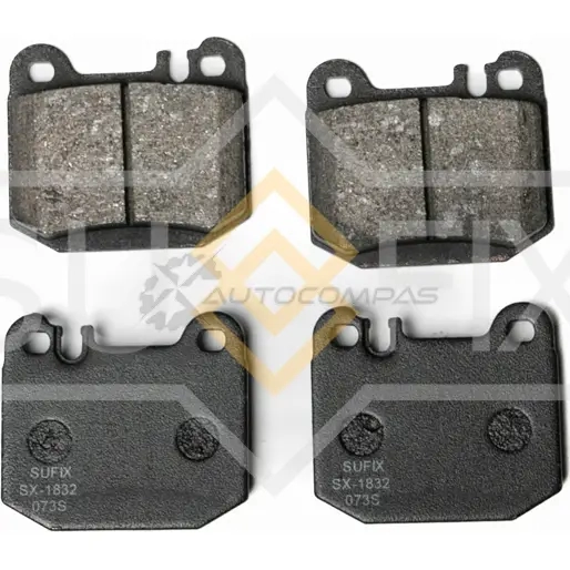 Дисковые тормозные колодки, задние SUFIX 1440885083 NE3B DG SX-1832