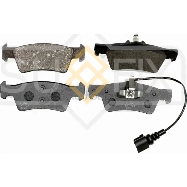 Дисковые тормозные колодки, задние SUFIX M1 883WO SX-1724 1440884941