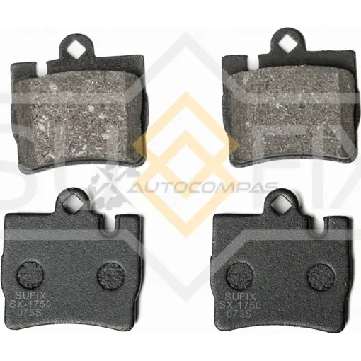 Дисковые тормозные колодки, задние SUFIX 1440884910 SX-1750 T9YE B2L
