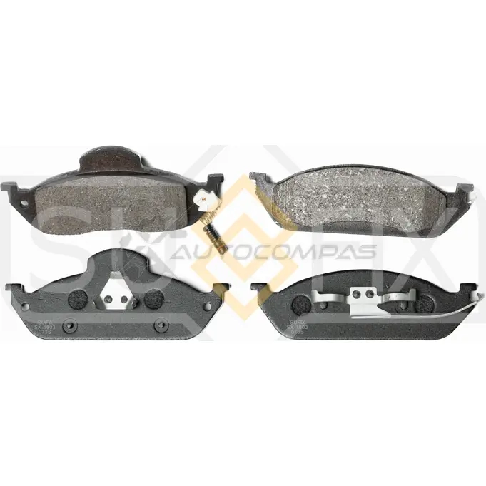 Дисковые тормозные колодки, передние SUFIX TKM NET 1440886666 SX-1803