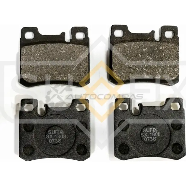 Дисковые тормозные колодки, задние SUFIX SX-1808 HEVS KT 1440885036