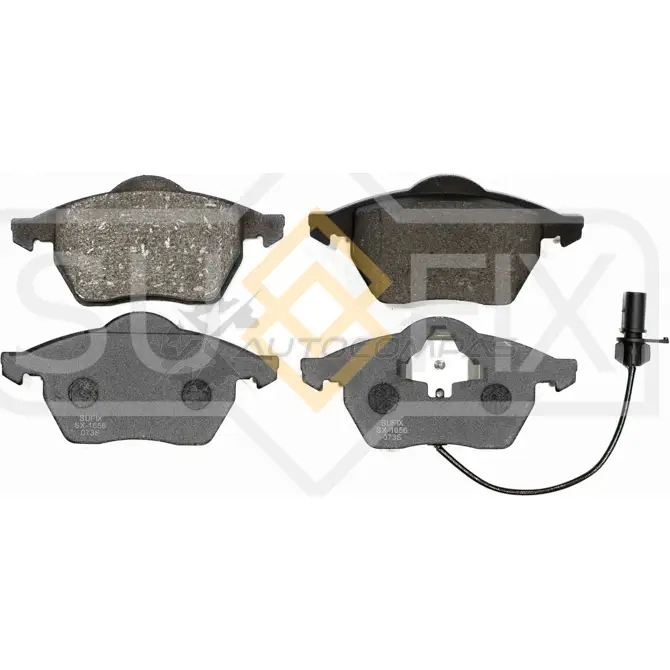 Дисковые тормозные колодки, передние SUFIX W RIFA SX-1656 1440886475 изображение 0