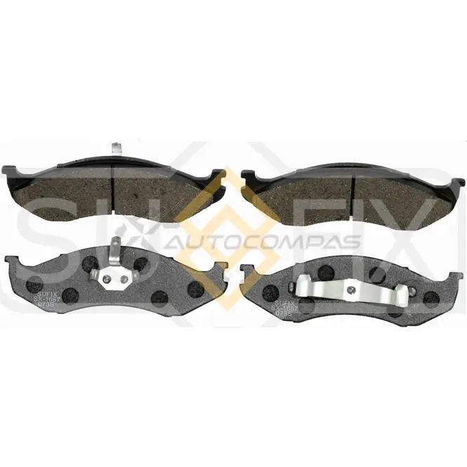 Дисковые тормозные колодки, передние SUFIX CWR 35 SX-1667 1440886468