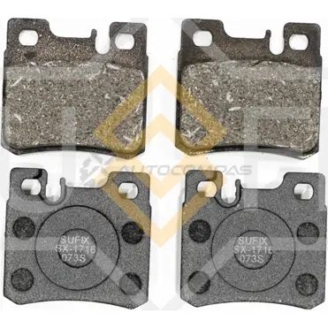 Дисковые тормозные колодки, задние SUFIX NX5T 1 SX-1716 1440884943