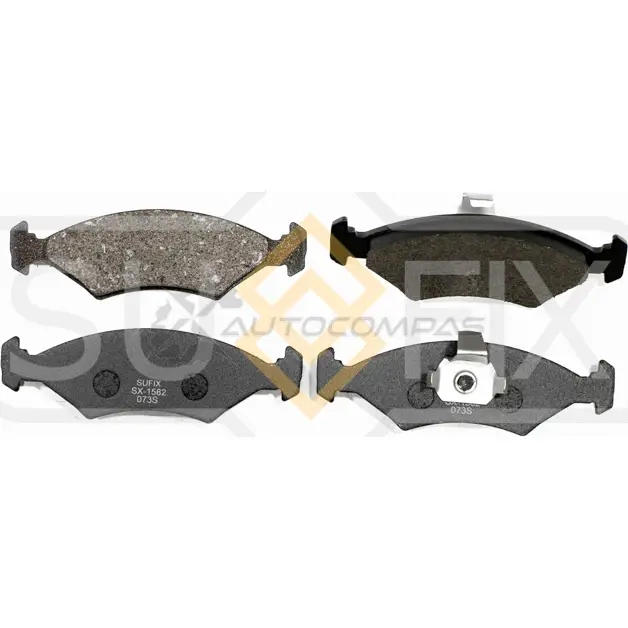 Дисковые тормозные колодки, передние SUFIX 1440886419 LT ZZ2 SX-1582