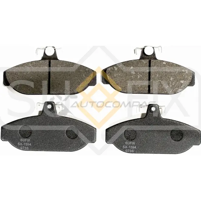 Дисковые тормозные колодки, передние SUFIX 1440886410 SX-1594 OKX V4W4