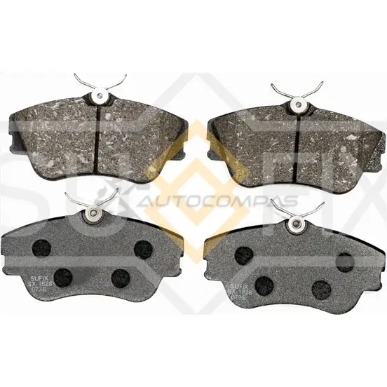 Дисковые тормозные колодки, передние SUFIX 1440886438 SX-1628 JL65FH U