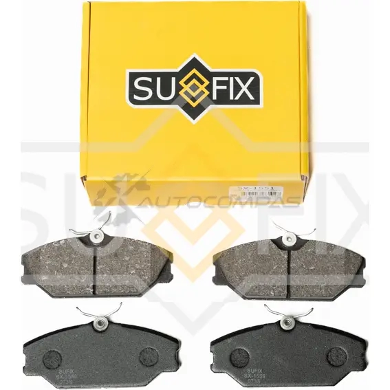 Дисковые тормозные колодки, передние SUFIX Q 0R6HX 1440886333 SX-1559 изображение 0