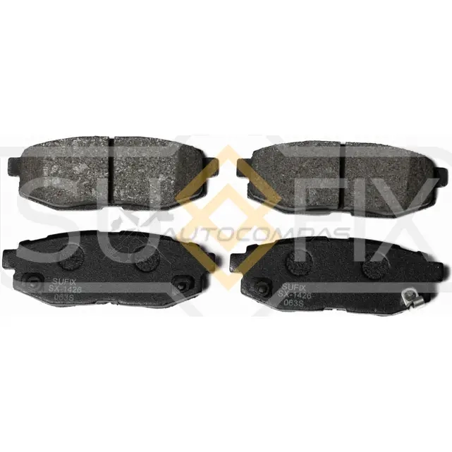 Дисковые тормозные колодки, задние SUFIX 7XE2 7 1440884817 SX-1426 изображение 0