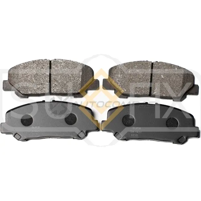 Дисковые тормозные колодки, передние SUFIX 1440885521 55CJ 9 SX-1437