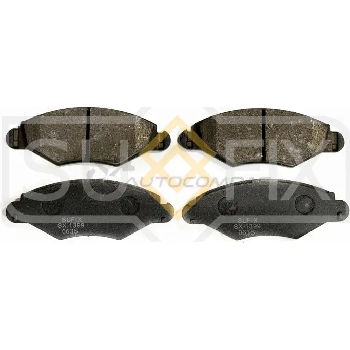 Дисковые тормозные колодки, передние SUFIX 7C CTKV SX-1399 1440885491