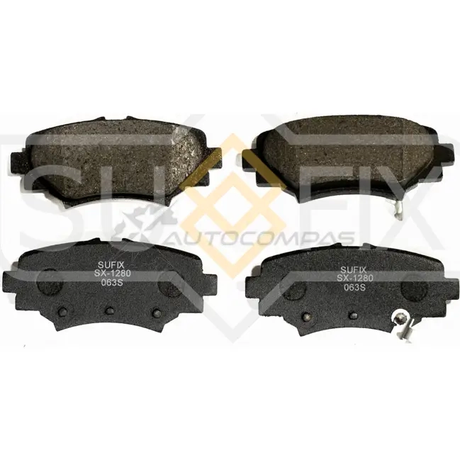Дисковые тормозные колодки, задние SUFIX SX-1280 G CG00R 1440884754