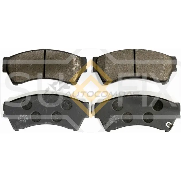 Дисковые тормозные колодки, передние SUFIX JTE QDK SX-1285 1440885322