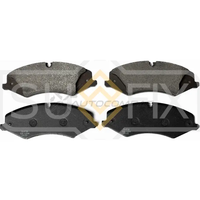 Дисковые тормозные колодки, передние SUFIX 1440885339 SX-1254 T9BG S