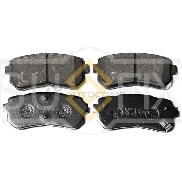 Дисковые тормозные колодки, задние SUFIX 8HIWX1 L SX-1183 1440884605