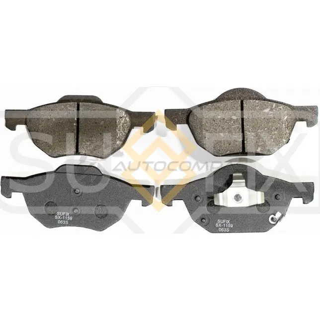 Дисковые тормозные колодки, передние SUFIX 1440885176 SX-1159 3 2XPZBZ