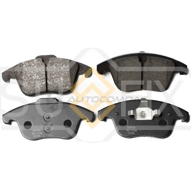 Дисковые тормозные колодки, передние SUFIX DKAZ GC 1440885213 SX-1134
