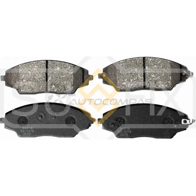 Дисковые тормозные колодки, передние SUFIX SX-1076 1440885094 MKRN6 I0