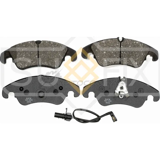 Дисковые тормозные колодки, передние SUFIX SX-1035 PJ IPT 1440885063