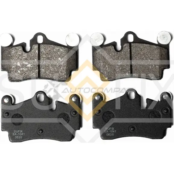 Дисковые тормозные колодки, задние SUFIX T48 12 SX-1041 1440884549