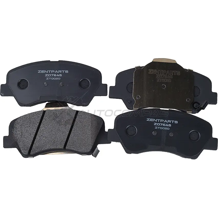 Тормозные колодки дисковые задние Hyundai Solaris 10 Sonata V 05, Kia Soul 09 ZENTPARTS Z07645 1441243904 F 1DJJDD - Изображение 1