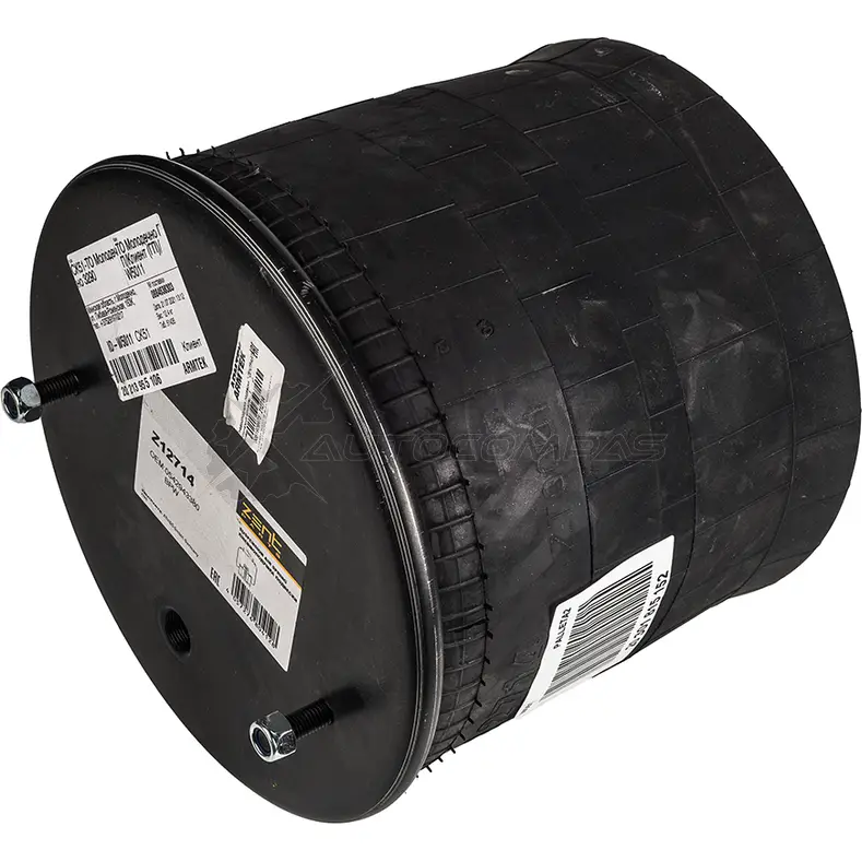 Пневмоподушка со стаканом BPW36. 2шп. M12смещ.25. 1отв.штуц. M22.поршень пластик, 12 отв.М16 BPW ZENTPARTS Z12714 WG 02BD 1441243984