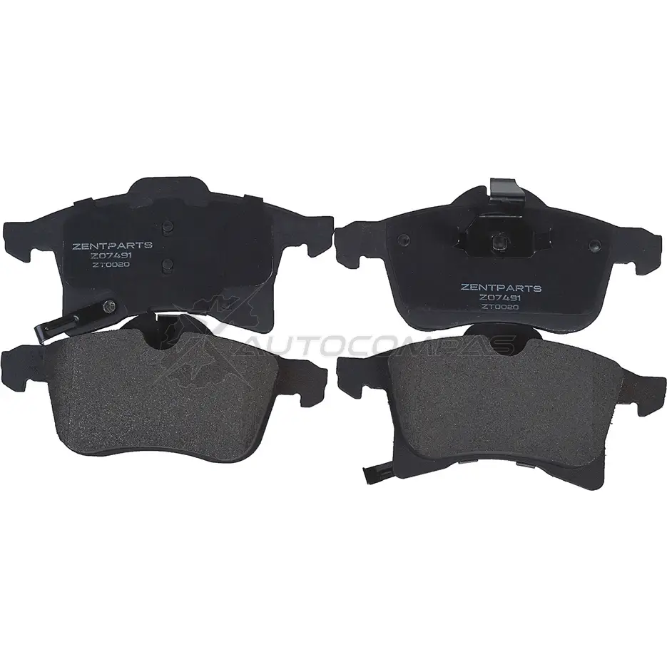 Тормозные колодки дисковые передние Opel Meriva 1.4-1.7 DTi 03 ZENTPARTS OGX015 J 1441244570 Z07491 - Изображение 1