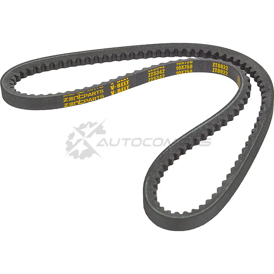 Ремень приводной клиновой 10x750 Fiat Croma 1.2-2.0 87 ZENTPARTS Z23342 1441245087 9C 2FT8 - Изображение 1
