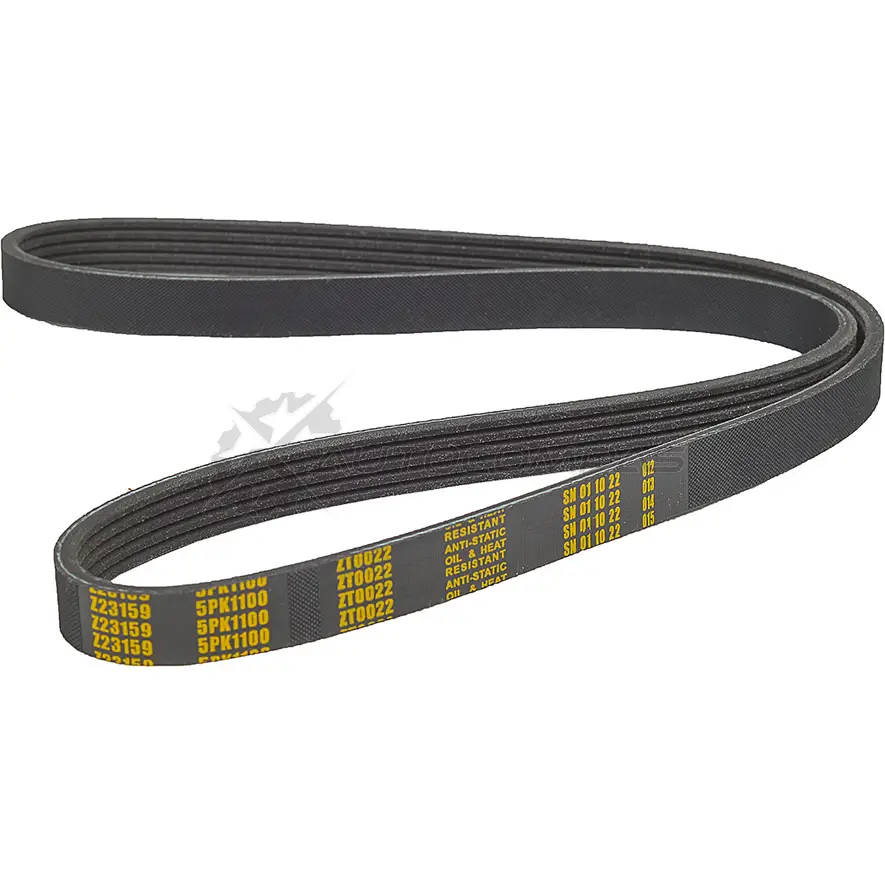 Ремень приводной поликлиновой 5PK1100 Fiat Ducato 2.5-2.8 DTD 94 ZENTPARTS 1441245242 Z23159 VRQ5 G - Изображение 1