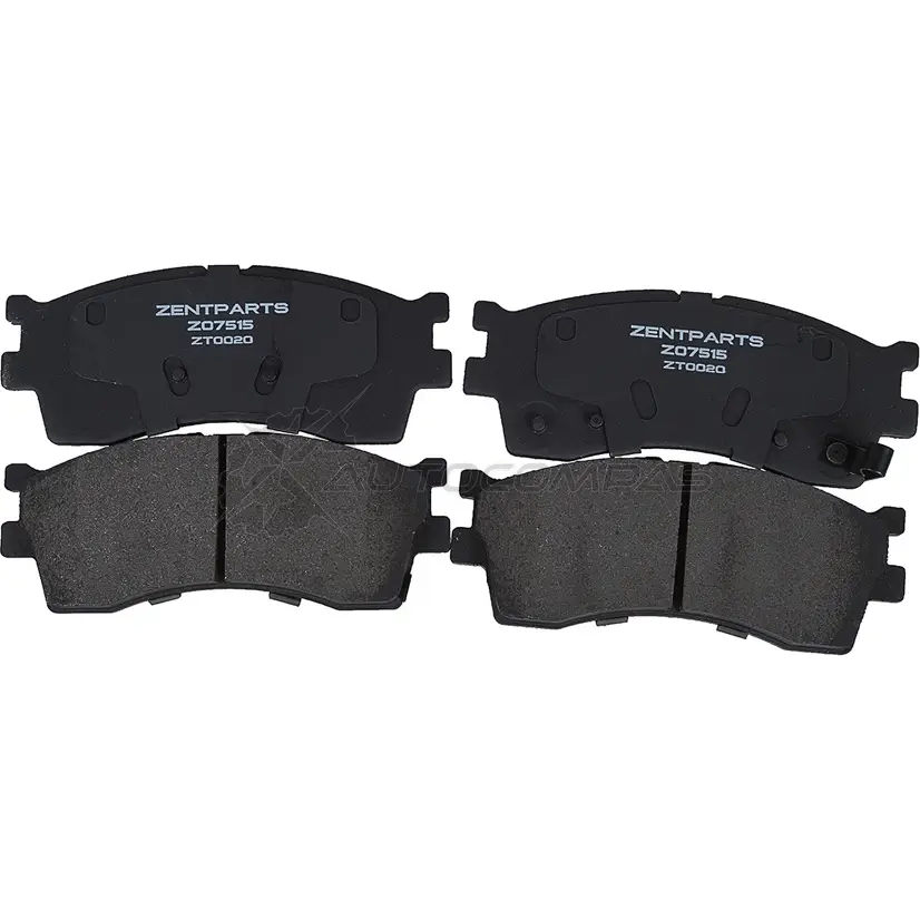Тормозные колодки дисковые передние Kia Clarus 1.8i-2.0i 99-00 Carens 1.8 00-02 ZENTPARTS S1C05 BL 1441245435 Z07515 - Изображение 1
