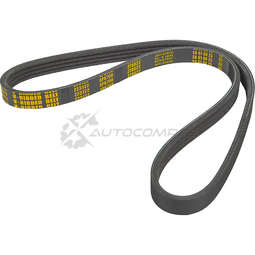 Ремень приводной поликлиновой 4PK790 Honda Accord V i 1.6 98 ZENTPARTS Z23122 KDX2 T 1441245701 - Изображение 1