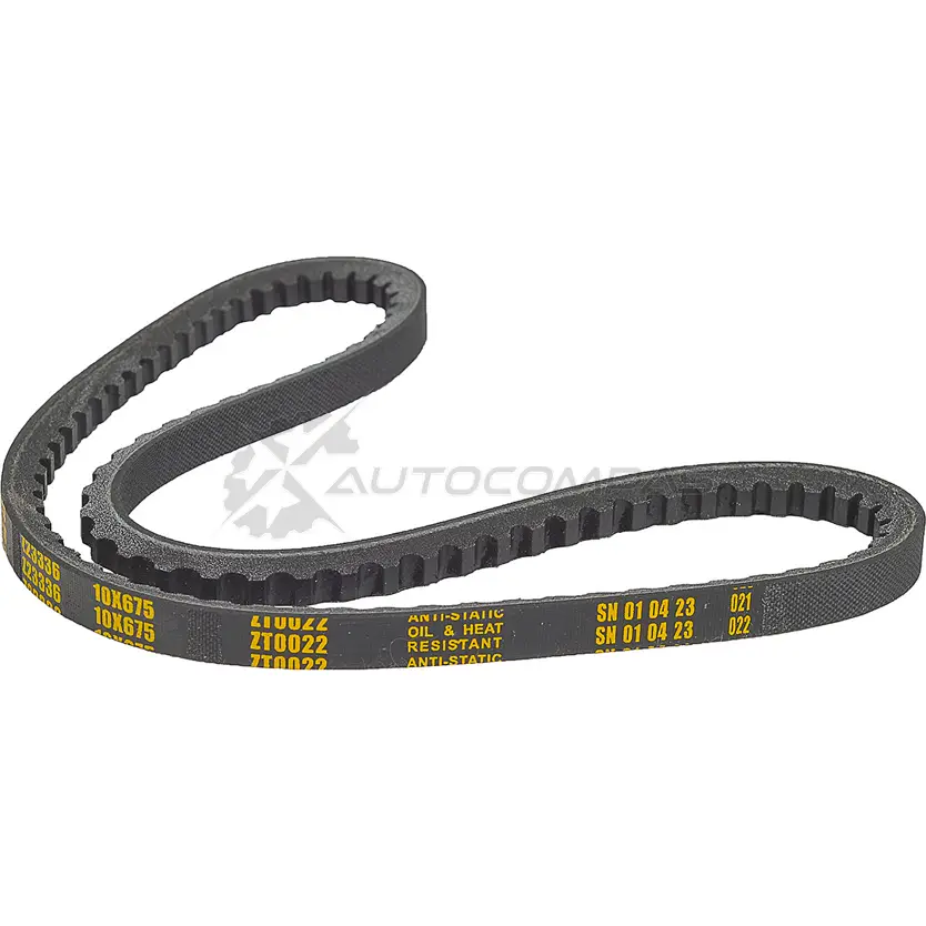 Ремень приводной клиновой 10x675 Peugeot Expert 1.6 96 ZENTPARTS 3O0J QU 1441245713 Z23336 - Изображение 1
