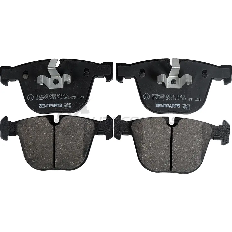 Тормозные колодки дисковые задние Bmw F07 G T F01 F02 F03 3.5i-4.0d 08 ZENTPARTS Z07470 1441246742 1APJ JNS - Изображение 1