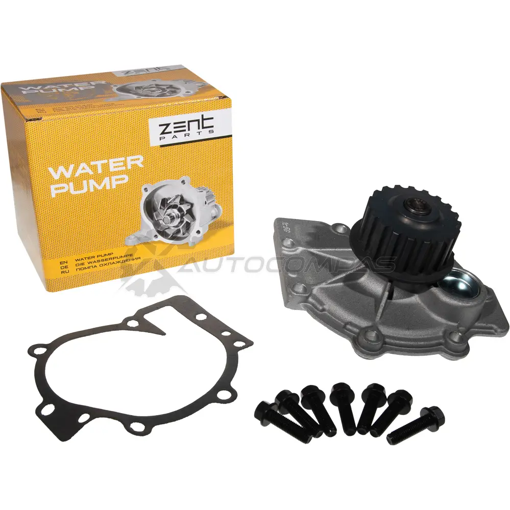 Водяной насос, помпа Renault Laguna Safrane 2.0 16 V 95, Volvo 850 V40 1.6i-2.5i 91 ZENTPARTS Z14528 YOYI 2Q 1441247206 изображение 2