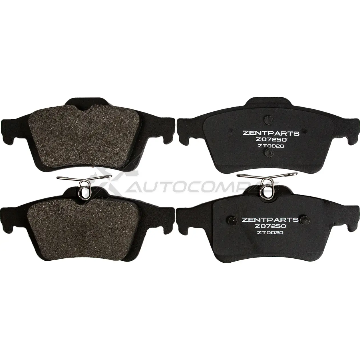 Тормозные колодки дисковые задние Mazda 35 1.4-2.0i1.6 Di2.0 C R TD 03 ZENTPARTS 1441247665 Z07250 08C S1 - Изображение 1