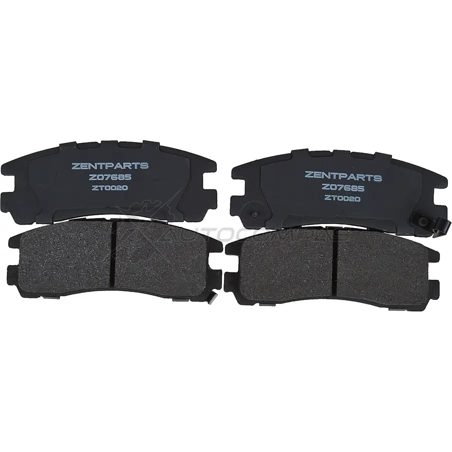 Тормозные колодки дисковые Mitsubishi Galant 1.8-2.52.0 D G Di 92-00 Eclipse 95 ZENTPARTS F A8W5O Z07685 1441248374 - Изображение 1