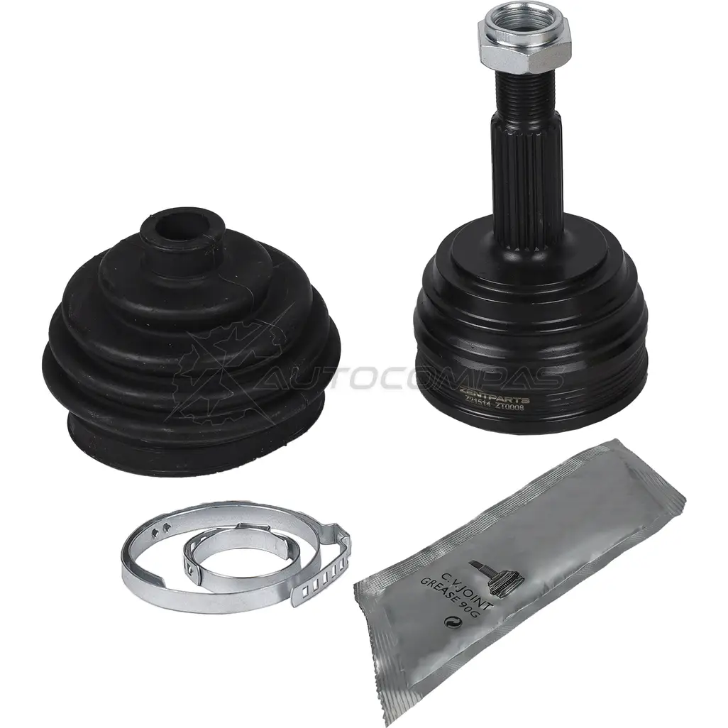 Шрус наружный комплект Volkswagen Golf Polo 1.0-1.9 D 76-04 ZENTPARTS Z21514 1441248432 1 Q153 - Изображение 1
