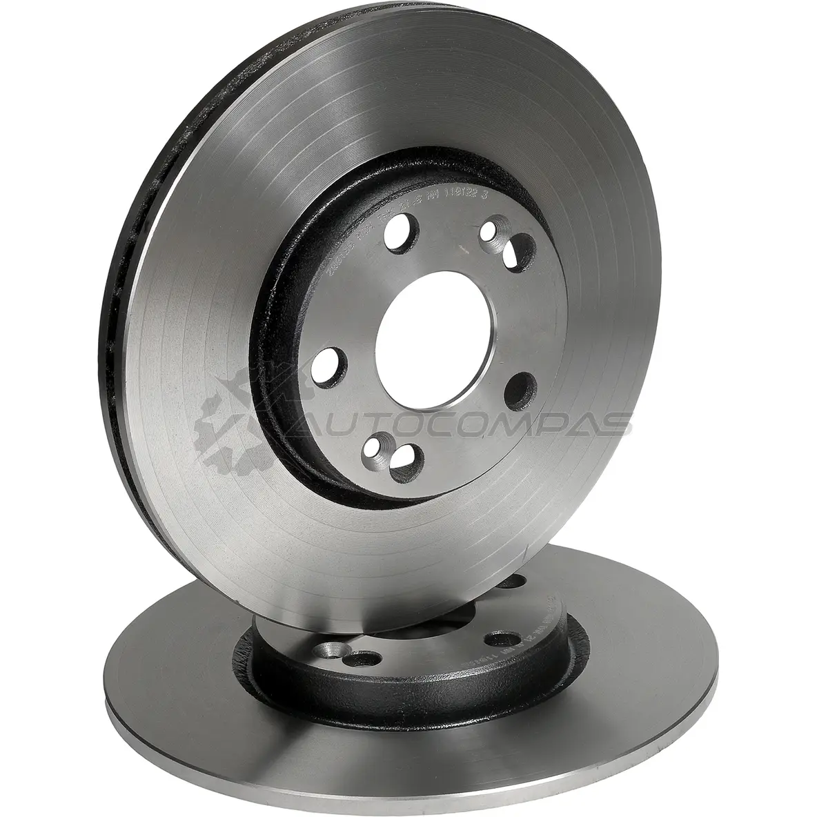 Тормозной диск передний Renault Espace Laguna Safrane 1.8-2.2 TDi 92 ZENTPARTS 1441248647 Z06195 BS QB3N - Изображение 1