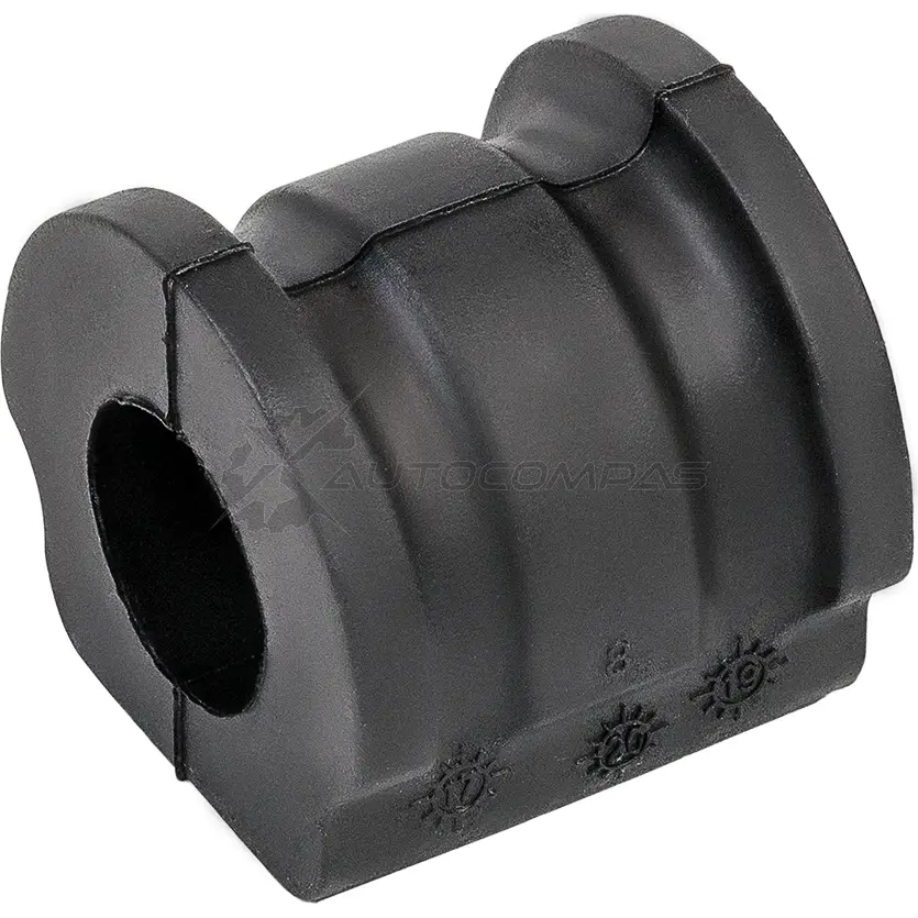 Втулка стабилизатора переднего d18 Volkswagen Polo, Skoda Fabia Roomster 1.2-1.9 TDi 01 ZENTPARTS Z02432 1441248653 Y JW27