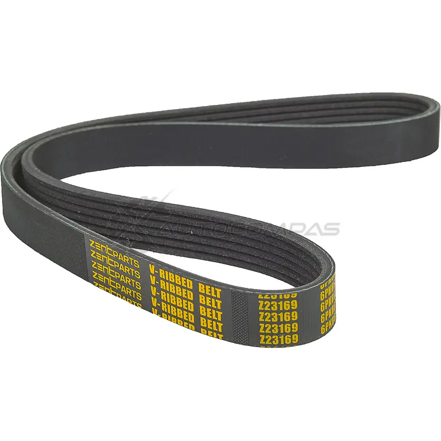 Ремень приводной поликлиновой 6PK862 Ford Fiesta iV 1.3 95 ZENTPARTS Z23169 1441248714 DG4 EAM - Изображение 1