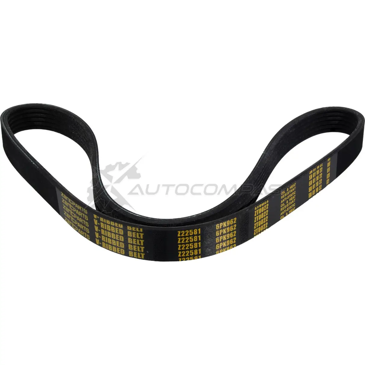 Ремень приводной поликлиновой 6PK962 Fiat Ducato 1.9 TD 94-02 ZENTPARTS Z22581 0C VA1 1441248729 - Изображение 1