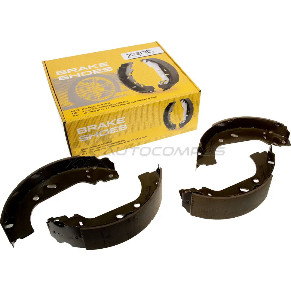 Колодки тормозные барабанные Citroen Jumpy, Peugeot Expert806 1.6-2.1 TD 95 ZENTPARTS 2A2I 3N Z06905 1441248745 - Изображение 1
